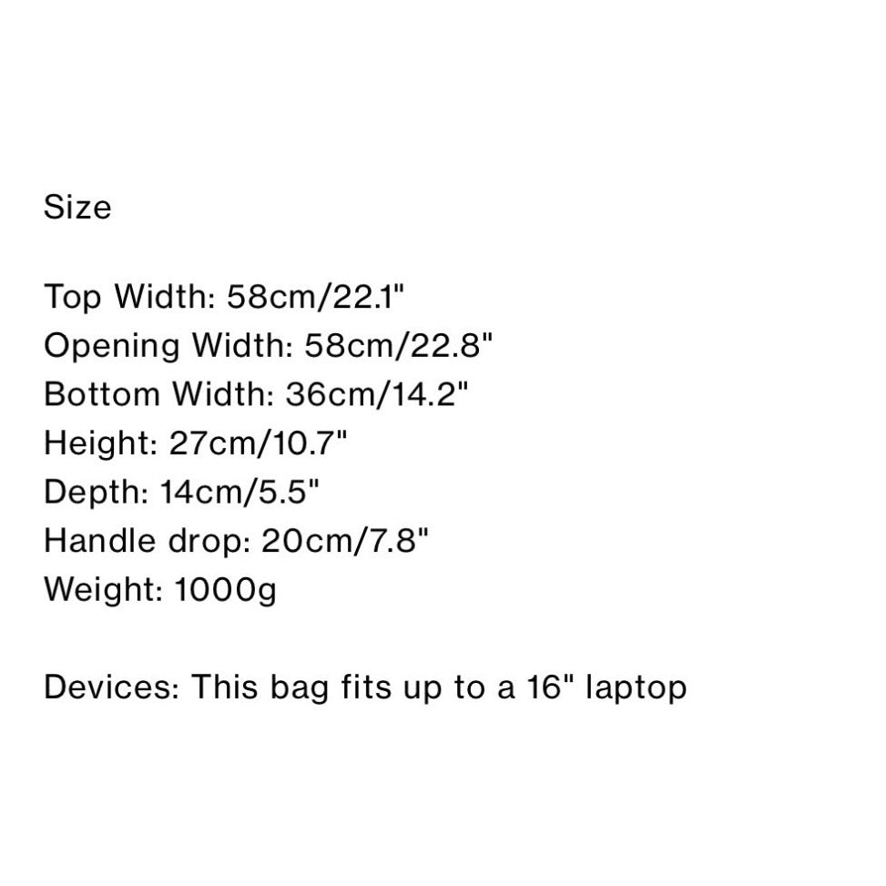 The Midi Trapeze Tote (Medium)
