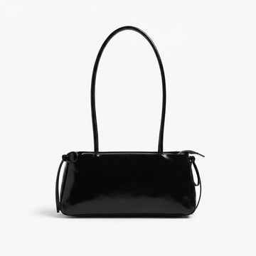 Elongated Strap Bow Bag