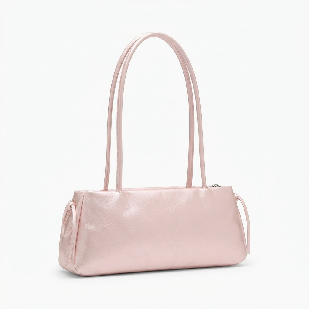 Elongated Strap Bow Bag