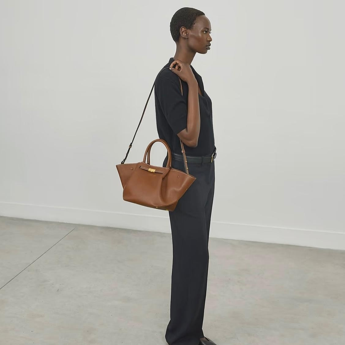 The Midi Trapeze Tote (Medium)